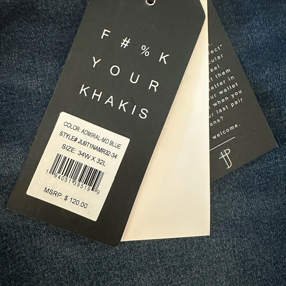 The Perfect Jean NYC Classic Men’s Skinny Jeans (34x32) - Picture 5 of 5